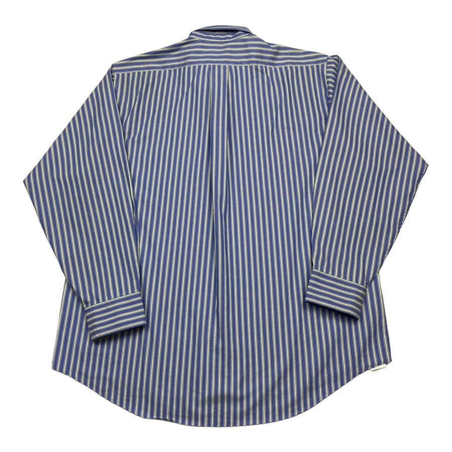 Chaps by Ralph Lauren Vintage Blue Striped Smart Shirt