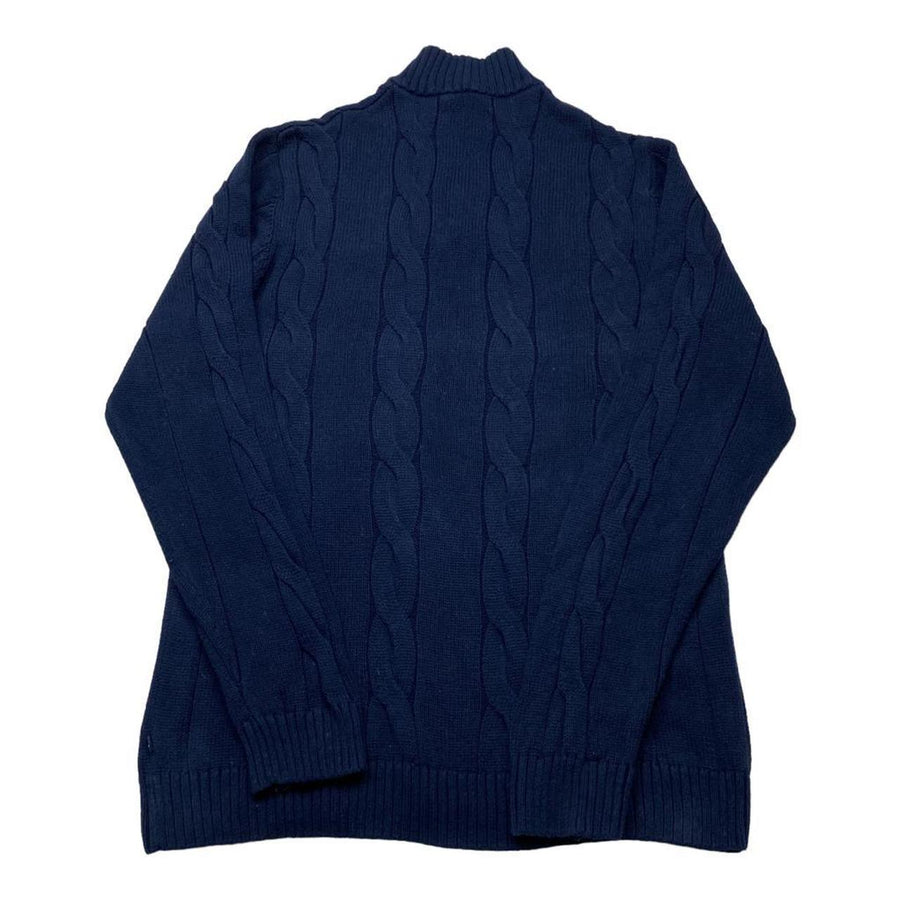 Chaps by Ralph Lauren Vintage Navy Cable Knit Jumper