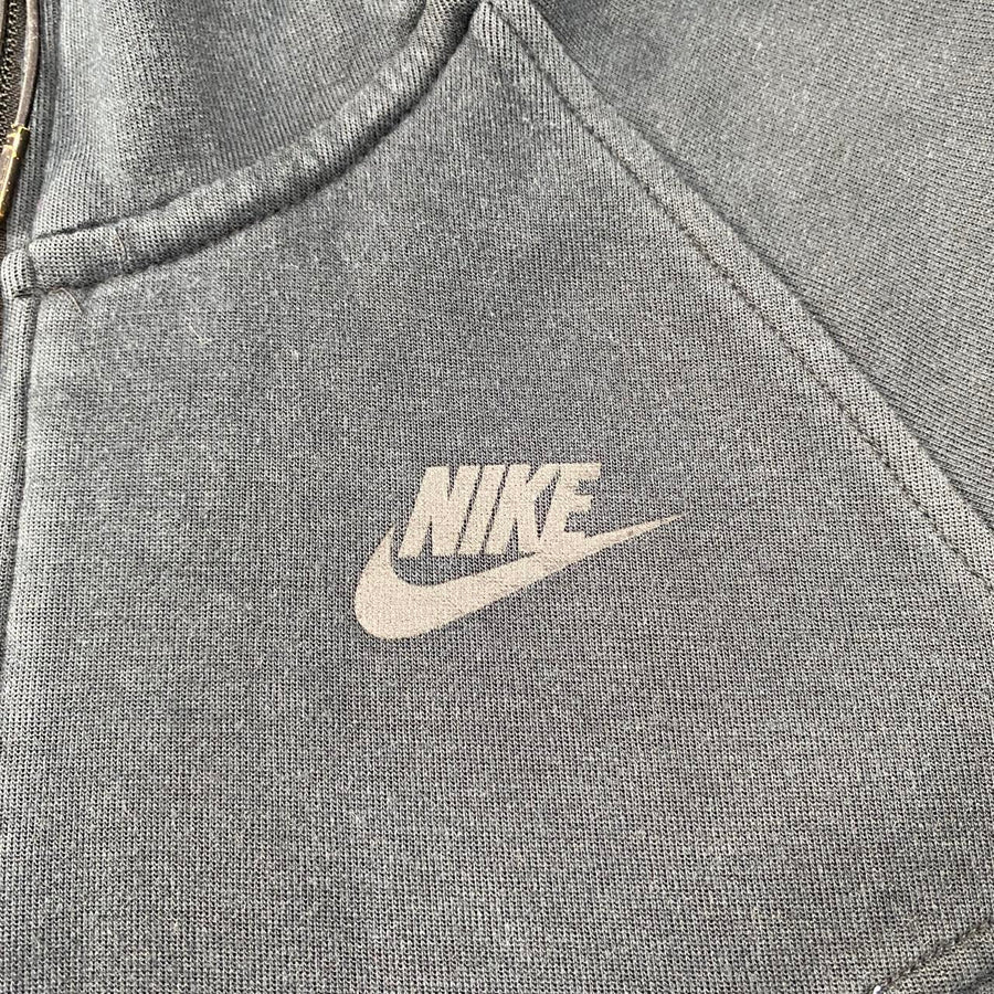 Nike Vintage Black Classic Zip-Up Hoodie