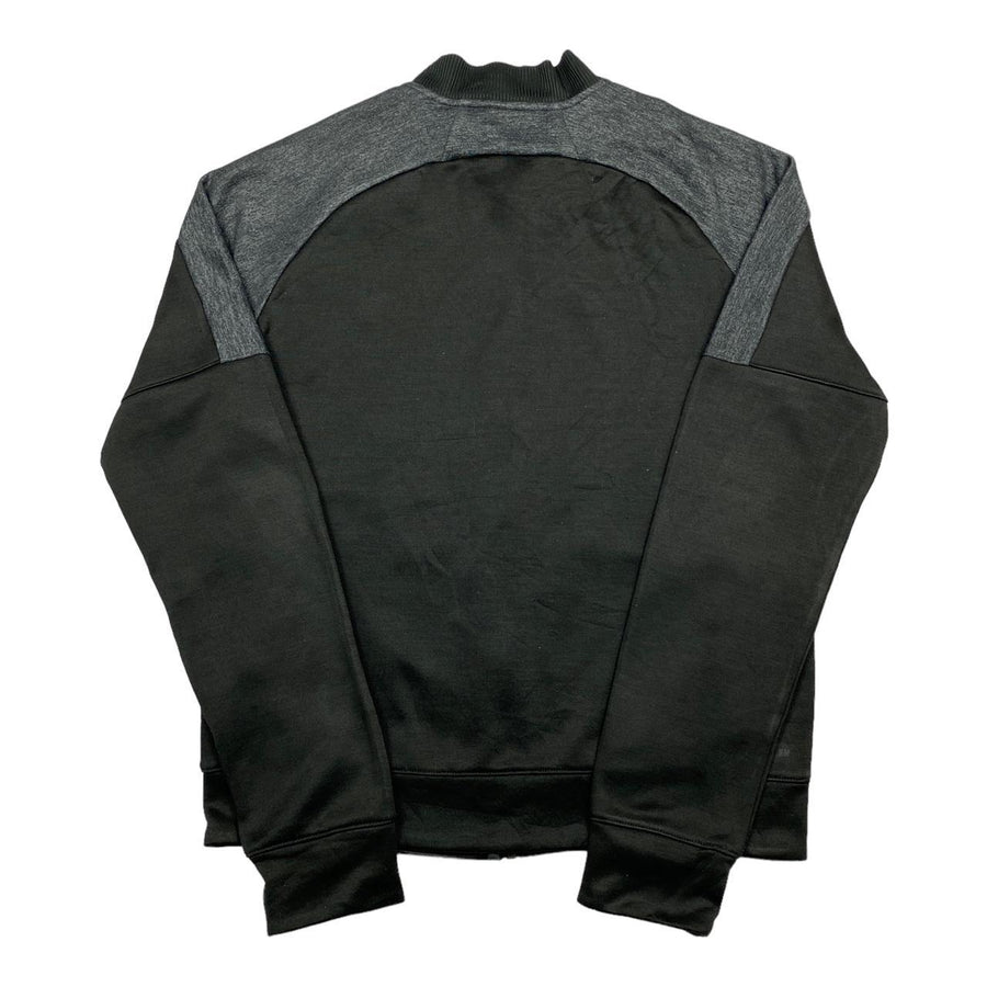 Adidas Vintage Black Zip-Up Tracksuit Jacket