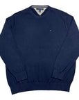 Tommy Hilfiger Vintage Navy Fine Knit Jumper