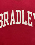 Champion Vintage Red Bradley Spellout Sweatshirt