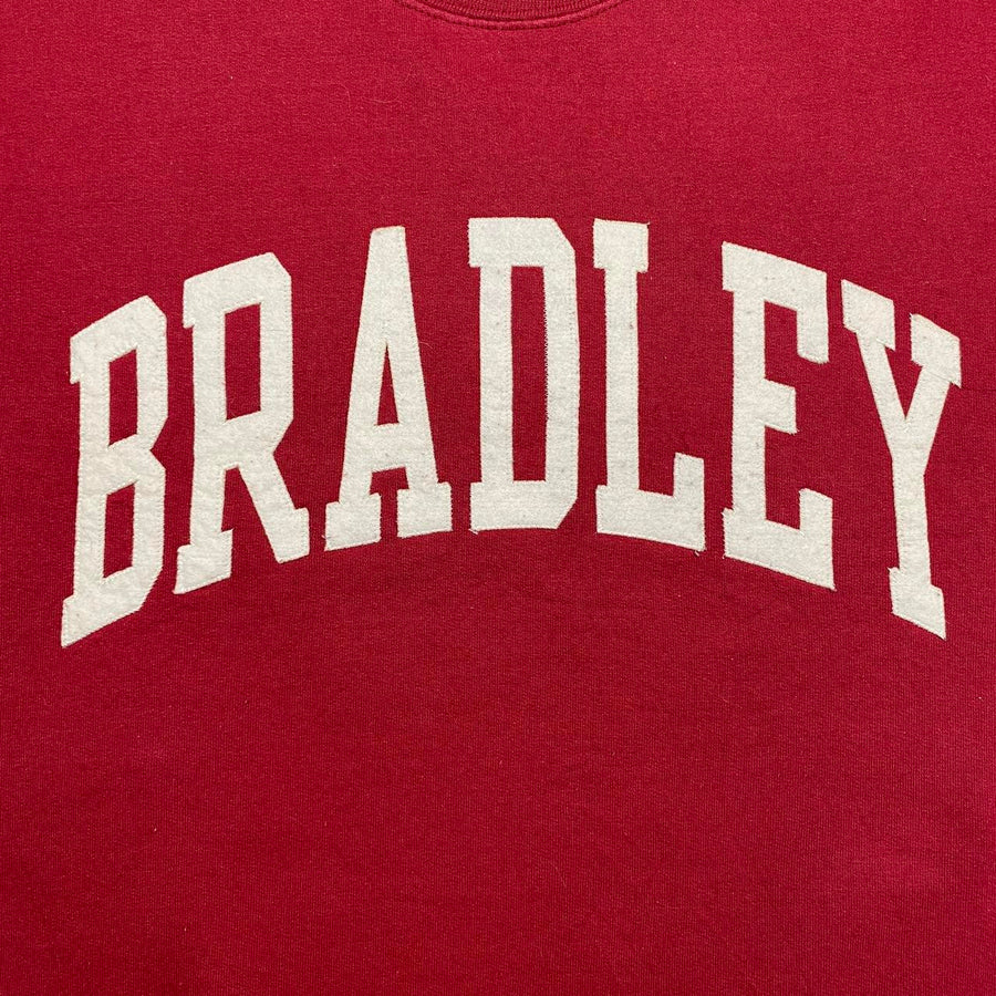 Champion Vintage Red Bradley Spellout Sweatshirt