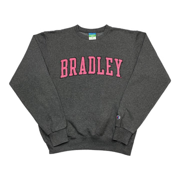 Champion Vintage Grey Bradley Spellout Sweatshirt