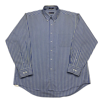 Chaps by Ralph Lauren Vintage Blue Striped Smart Shirt