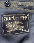 Burberry's of London Vintage Navy Check Blazer Jacket