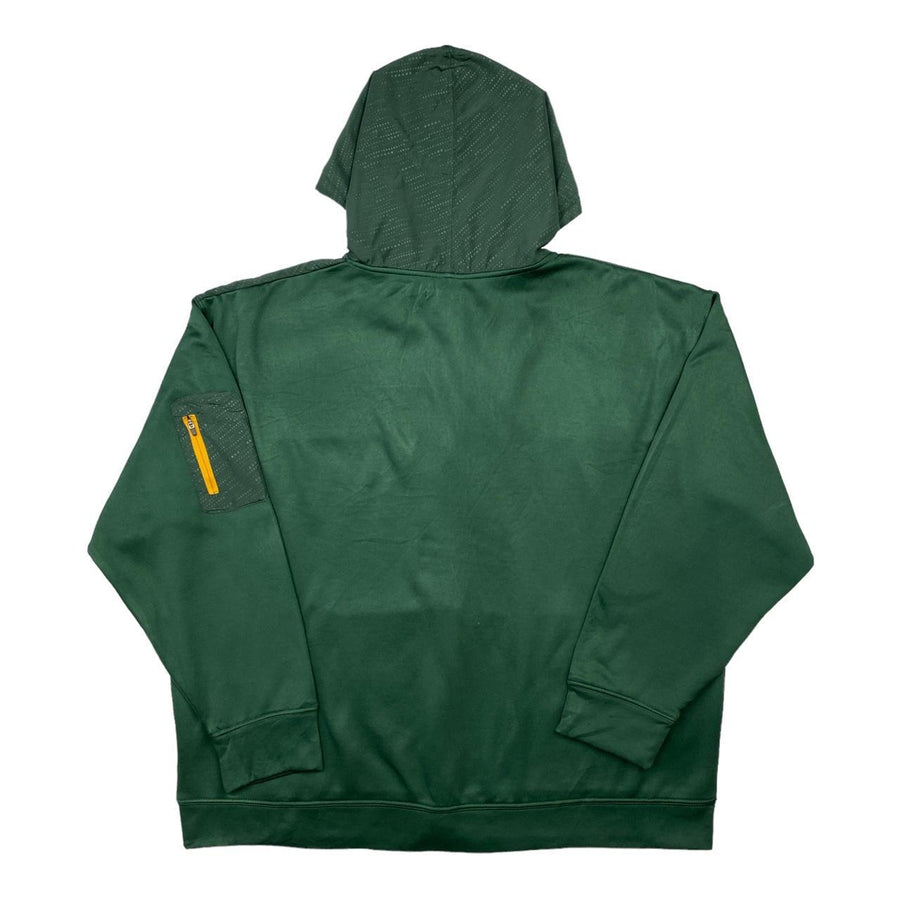 Champion Vintage Green Zip-Up Fleece Lined Jacket - Wright State