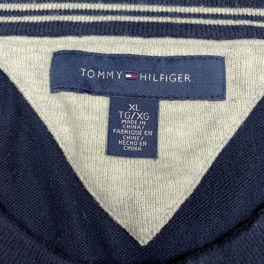 Tommy Hilfiger Vintage Navy Fine Knit Jumper