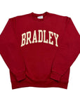 Champion Vintage Red Bradley Spellout Sweatshirt