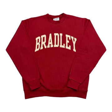 Champion Vintage Red Bradley Spellout Sweatshirt