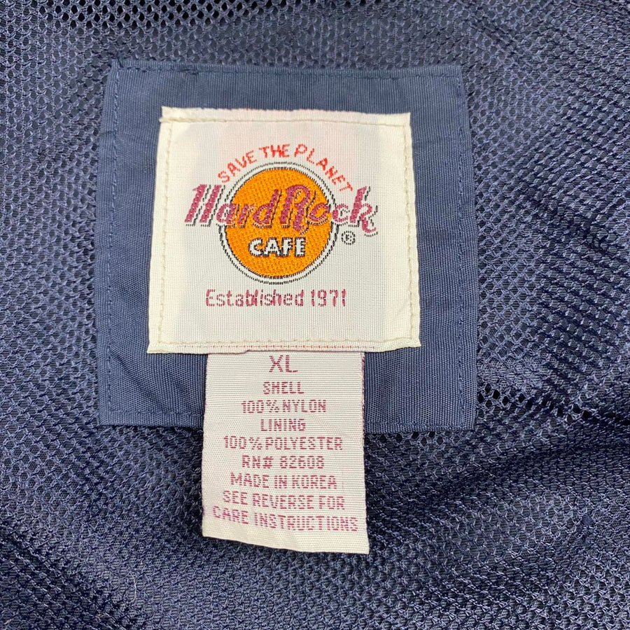 Hard Rock Cafe Orlando Vintage Navy Zip-Up Jacket